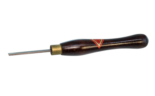 Henry Taylor 3/16" Small Square End Lathe Tool made by Henry Taylor Tools in England. HSS mini wood turning tool. 9-3/4" overall length. Henry Taylor - Diamic. Model HS113.   Made in UK.