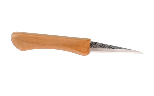 Japanese Carving Knife "Kuri". Made in Japan · This Japanese carving knife is used for marking, trimming, carving & shaping woodworking & bamboo. This "Kuri" style blade has a right side bevel & great for use for fine detail work on wood. Made by Ikeuchi Hamono. Made in Japan. Made by Ikeuchi Hamono.  Made in Japan.