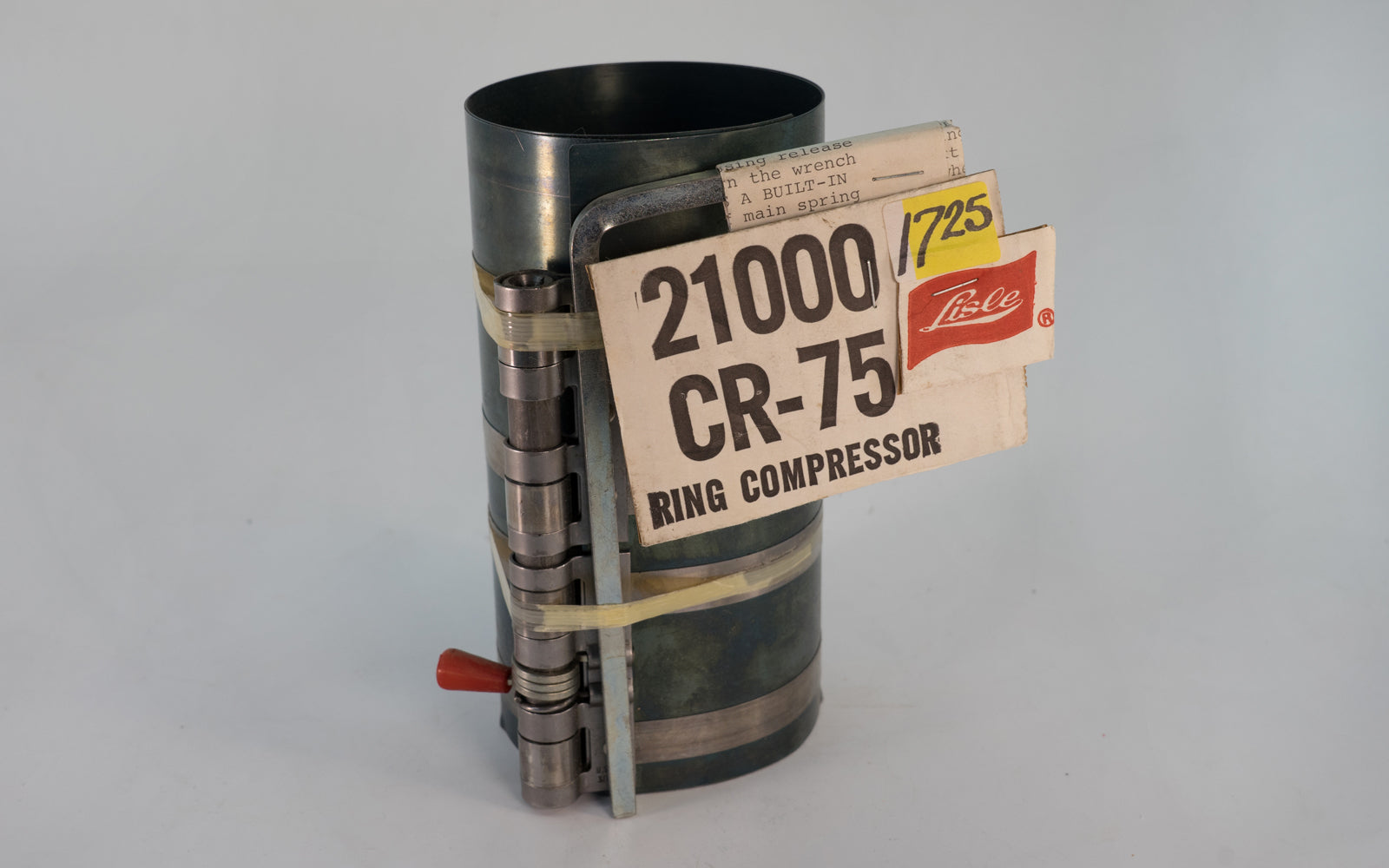Lisle Ring Compressor. Model No. 21000 CR-75.