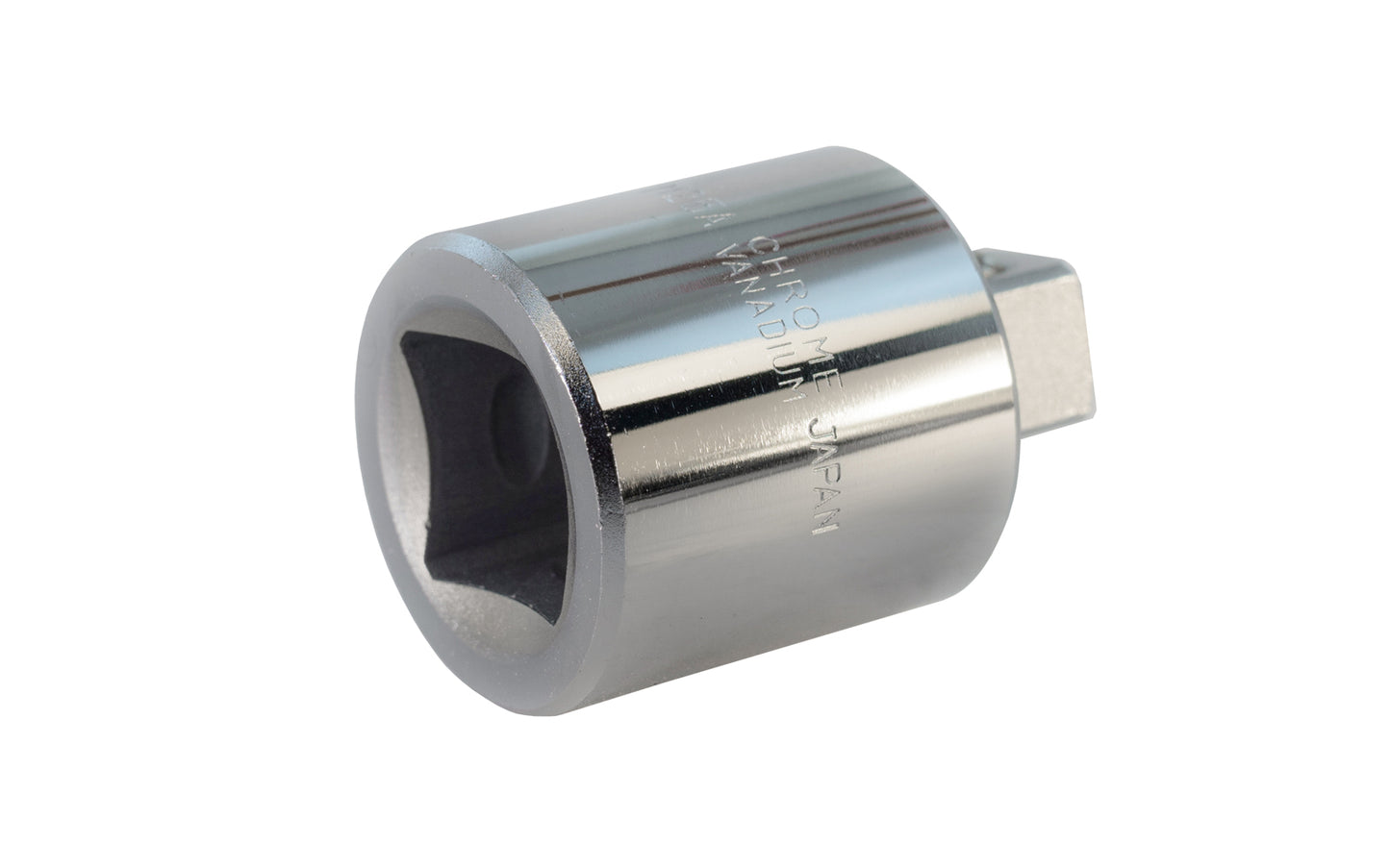 Japanese 3/4" Female to 1/2" Male Socket Adapter. Center Sockets.  M25A. 3/4" F x 1/2" M. Made in Japan.
