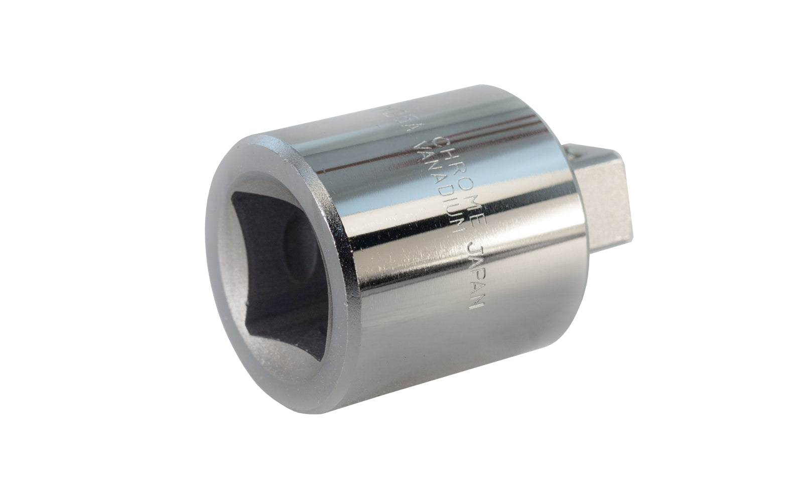 Japanese 3/4" Female to 1/2" Male Socket Adapter. Center Sockets.  M25A. 3/4" F x 1/2" M. Made in Japan.