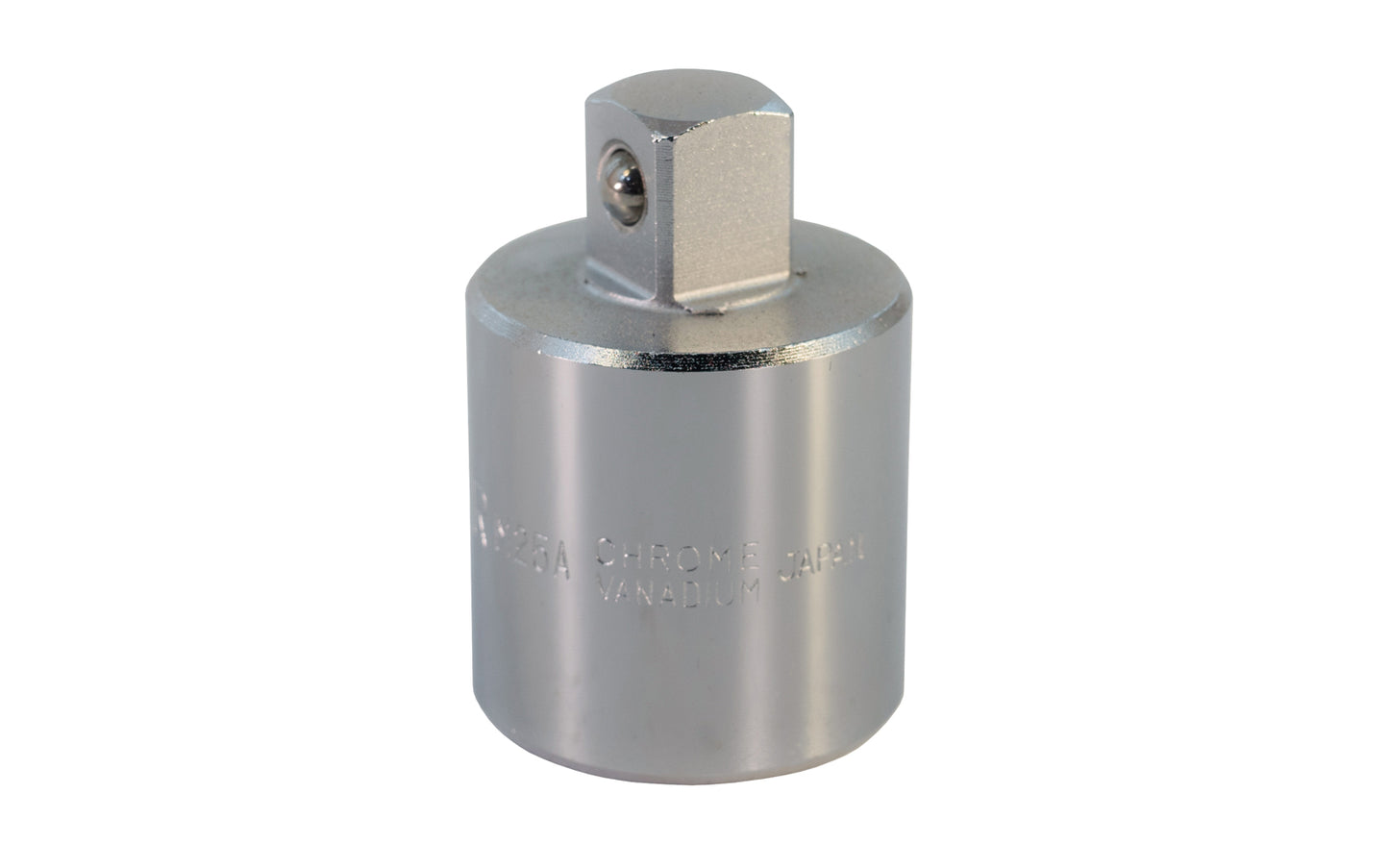 Japanese 3/4" Female to 1/2" Male Socket Adapter. Center Sockets.  M25A. 3/4" F x 1/2" M. Made in Japan.