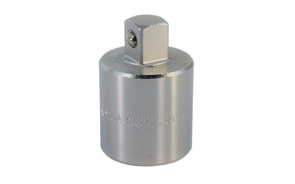 Japanese 3/4" Female to 1/2" Male Socket Adapter. Center Sockets.  M25A. 3/4" F x 1/2" M. Made in Japan.