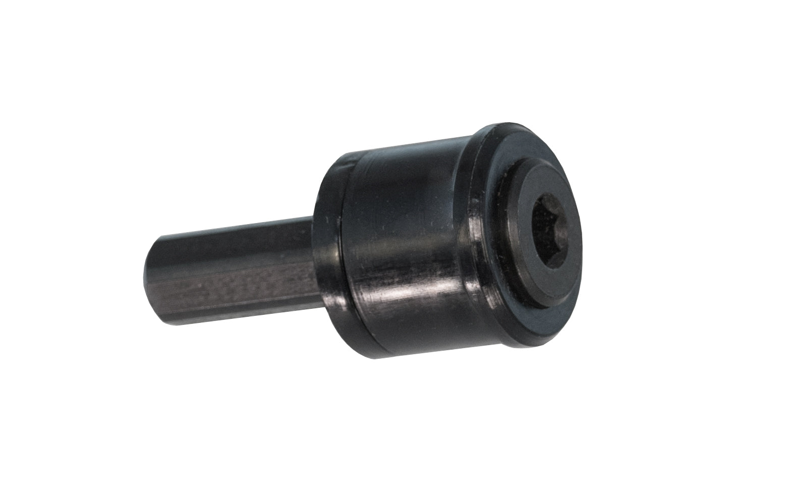 Quick Change Chuck for Screwdriver Power Bits. Holds 1/4" power insert bits. 3/8" shank. They can also be chucked in a bit brace, and then used with insert bits.  Made in USA.