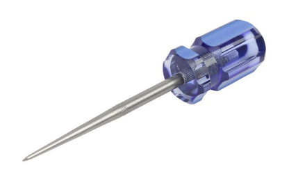 This GreatNeck 3" Scratch Awl is perfect for making quick precision marks on wood projects. Made of chrome vanadium steel for strength & durability, it is set in a quality acetate handle for maximum comfort & control. Great Neck Model SC3C. Made in USA.