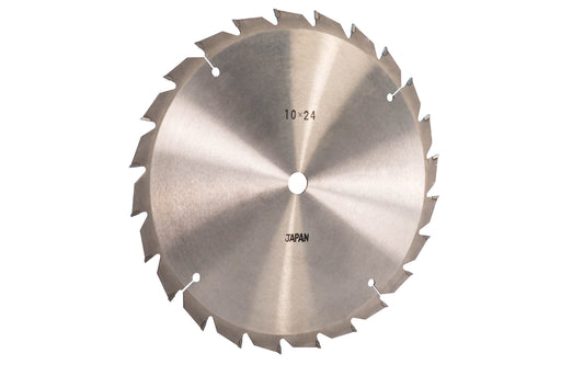 Japanese Sanwa 10" Circular Saw Blade - 24 Tooth