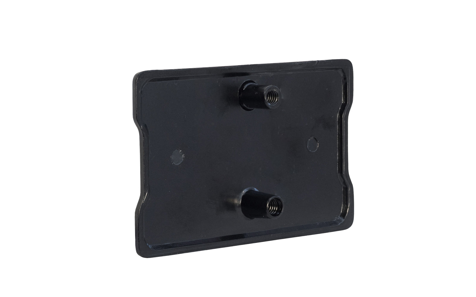 Vintage-style Hardware · Mission-Style Drop Pull ~ Smaller Size designed in the Mission / Arts & Crafts style of hardware. 1-3/4" high x 2-3/4" wide plate size.