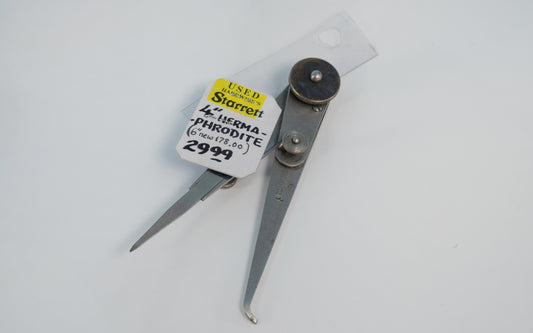 Starrett 4" Hermaphrodite Caliper - USED