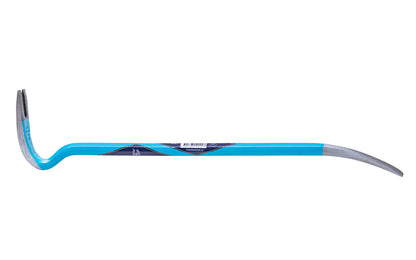 20" Svedbro Tove Wrecking Bar. High quality forged & tempered Swedish alloyed steel. Handcrafted & hand-forged Swedish crowbar. Made by Gränsfors Bruks' sister company, Svedbro Smide. Resilient & springy enough to cope with high loads. 90° nail pulling angle head & V-shape slot on nail puller. Pry bar made in Sweden. Model 120