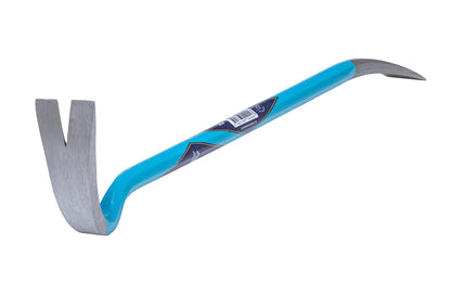 20" Svedbro Tove Wrecking Bar. High quality forged & tempered Swedish alloyed steel. Handcrafted & hand-forged Swedish crowbar. Made by Gränsfors Bruks' sister company, Svedbro Smide. Resilient & springy enough to cope with high loads. 90° nail pulling angle head & V-shape slot on nail puller. Pry bar made in Sweden. Model 120