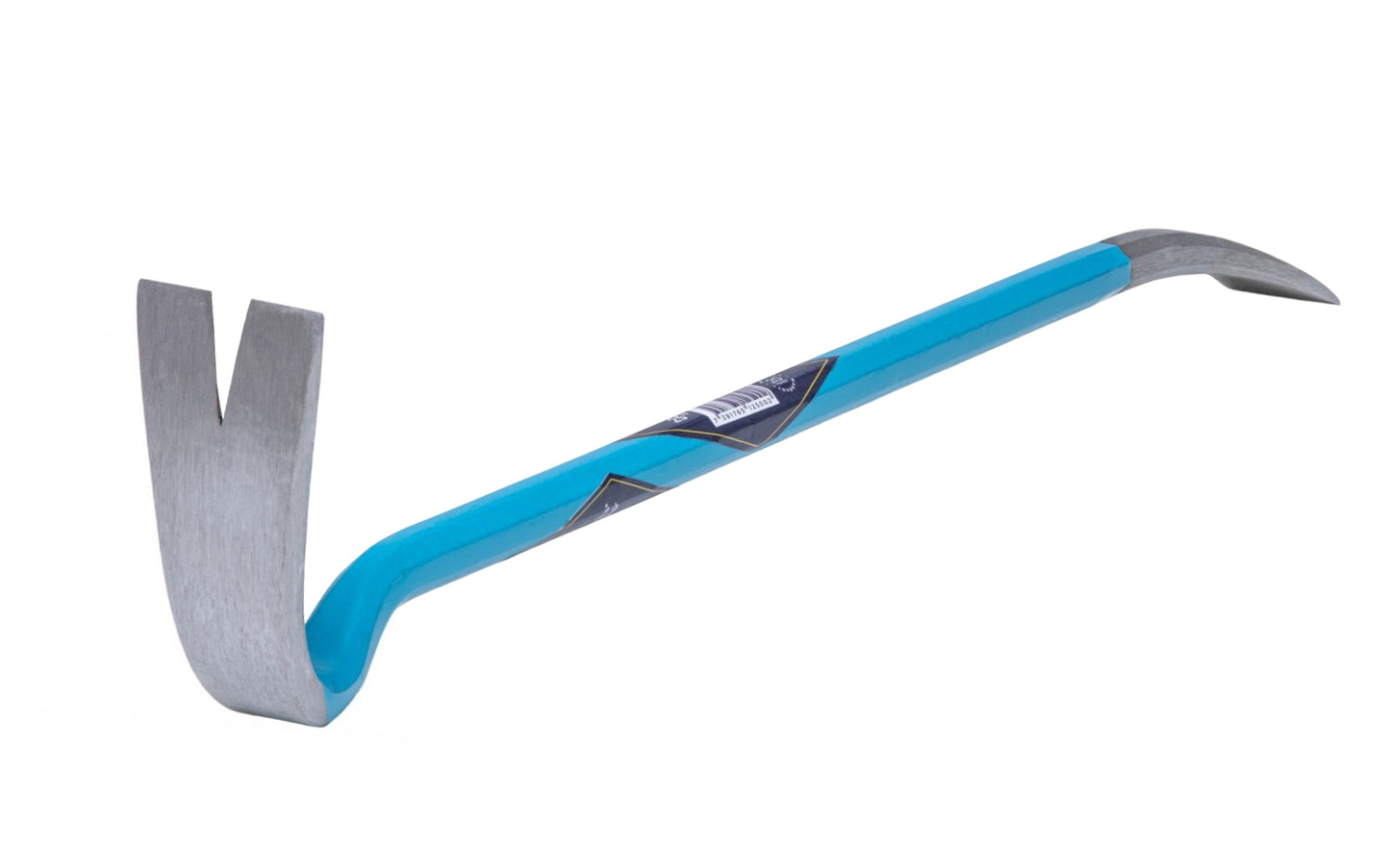 25" Svedbro Tove Wrecking Bar. High quality forged & tempered Swedish alloyed steel. Handcrafted & hand-forged Swedish crowbar. Made by Gränsfors Bruks' sister company, Svedbro Smide. Resilient & springy enough to cope with high loads. 90° nail pulling angle head & V-shape slot on nail puller. Pry bar made in Sweden. Model 125