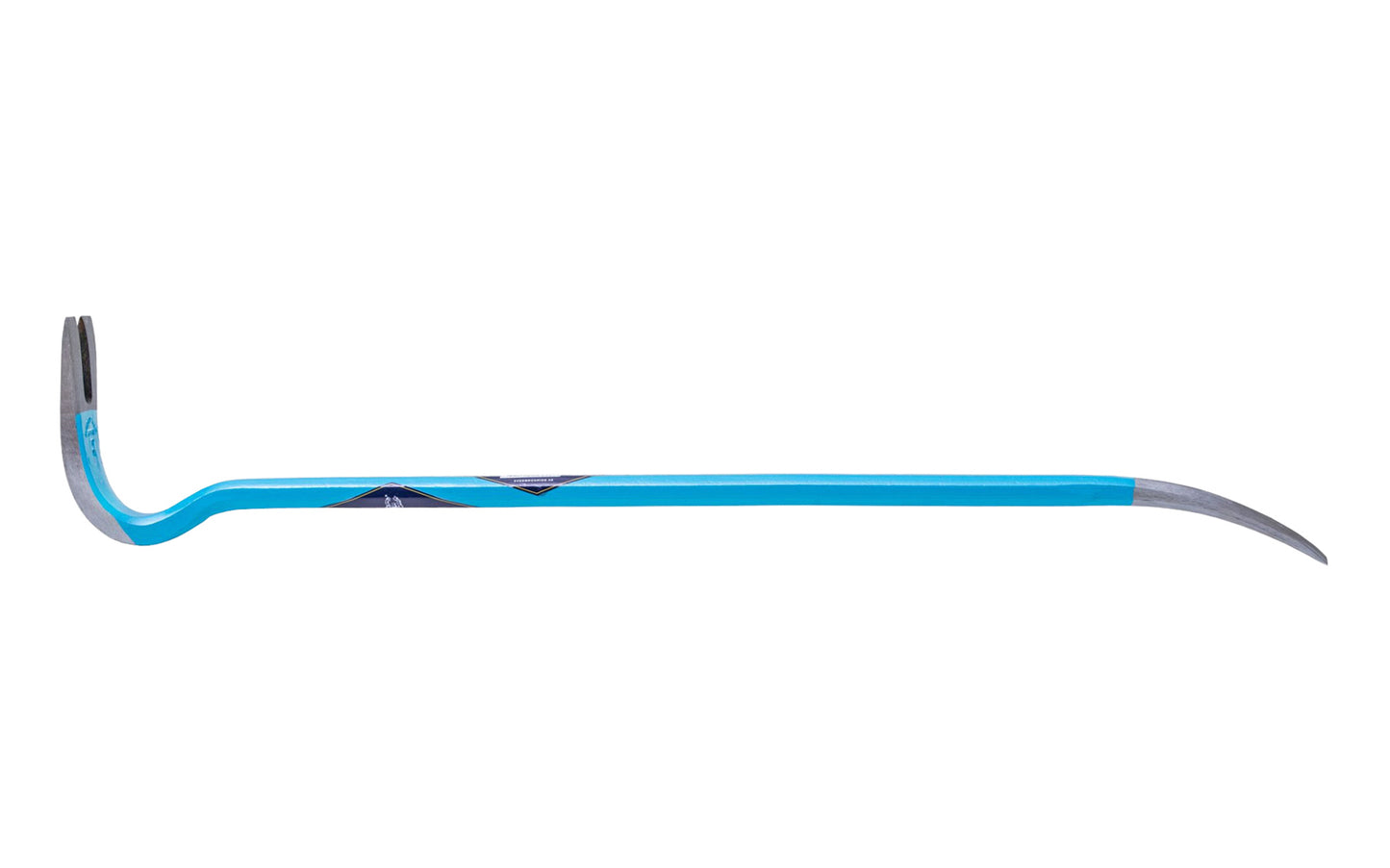 28" Svedbro Tove Wrecking Bar. High quality forged & tempered Swedish alloyed steel. Handcrafted & hand-forged Swedish crowbar. Made by Gränsfors Bruks' sister company, Svedbro Smide. Resilient & springy enough to cope with high loads. 90° nail pulling angle head & V-shape slot on nail puller. Pry bar made in Sweden. Model 128