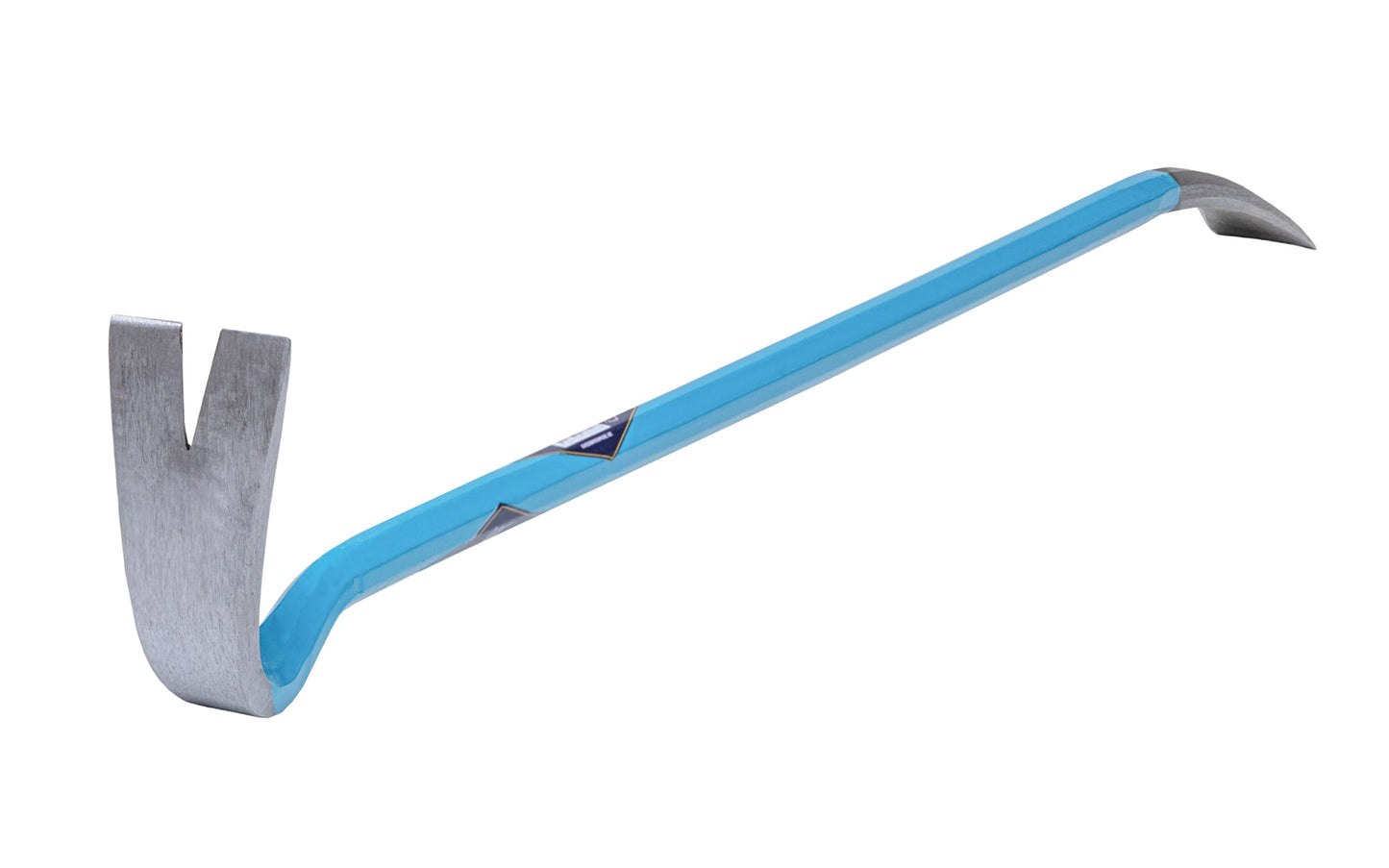 36" Svedbro Tove Wrecking Bar. High quality forged & tempered Swedish alloyed steel. Handcrafted & hand-forged Swedish crowbar. Made by Gränsfors Bruks' sister company, Svedbro Smide. Resilient & springy enough to cope with high loads. 90° nail pulling angle head & V-shape slot on nail puller. Pry bar made in Sweden. Model 136