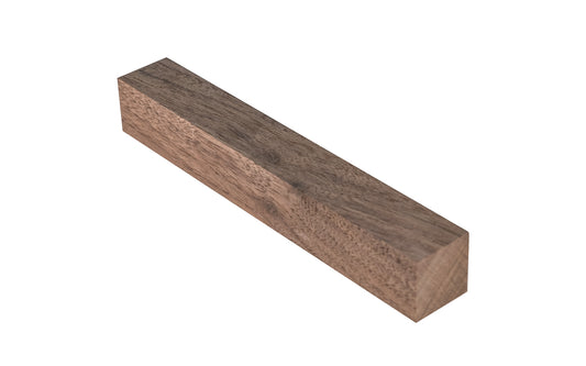5" x 3/4" x 3/4" Walnut Wood Blank