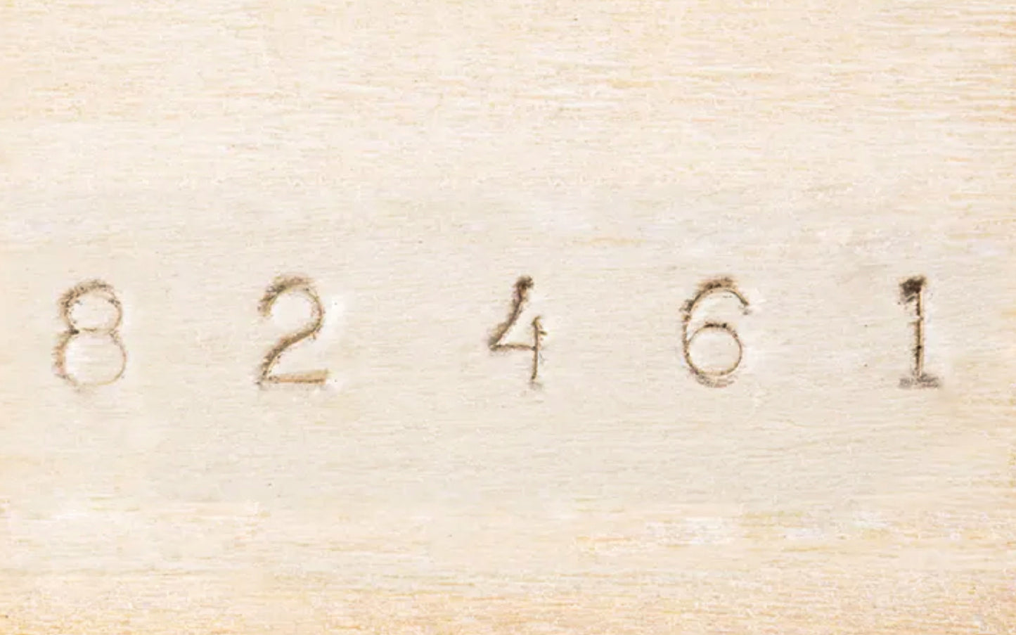 Young Bros 3/32" Size Steel Stamps - Numbers