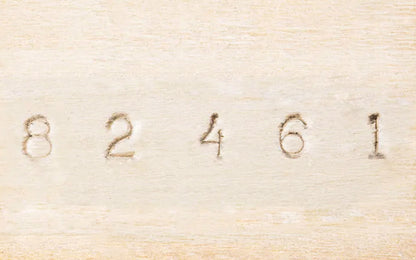Young Bros 3/32" Size Steel Stamps - Numbers