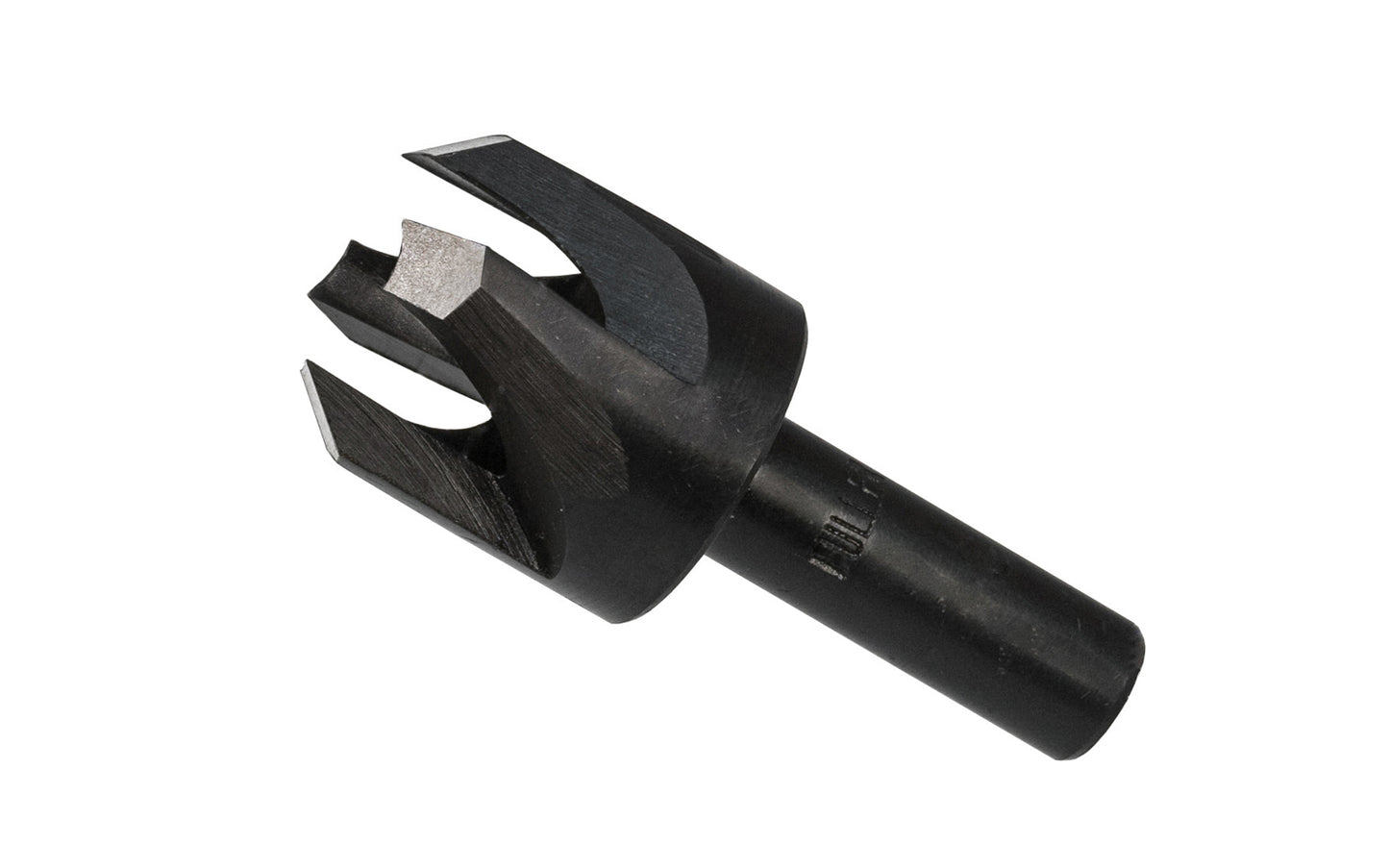 Made in USA · WL Fuller Stainless Steel Four-Flute Plug Cutter. Designed specially for cutting plugs in IPE, & other exotic hardwoods. Designed for clean cutting & hardened for long life, the cutter has a rounded inside diameter which makes the chamfered plugs for easy starting in counterbored holes.