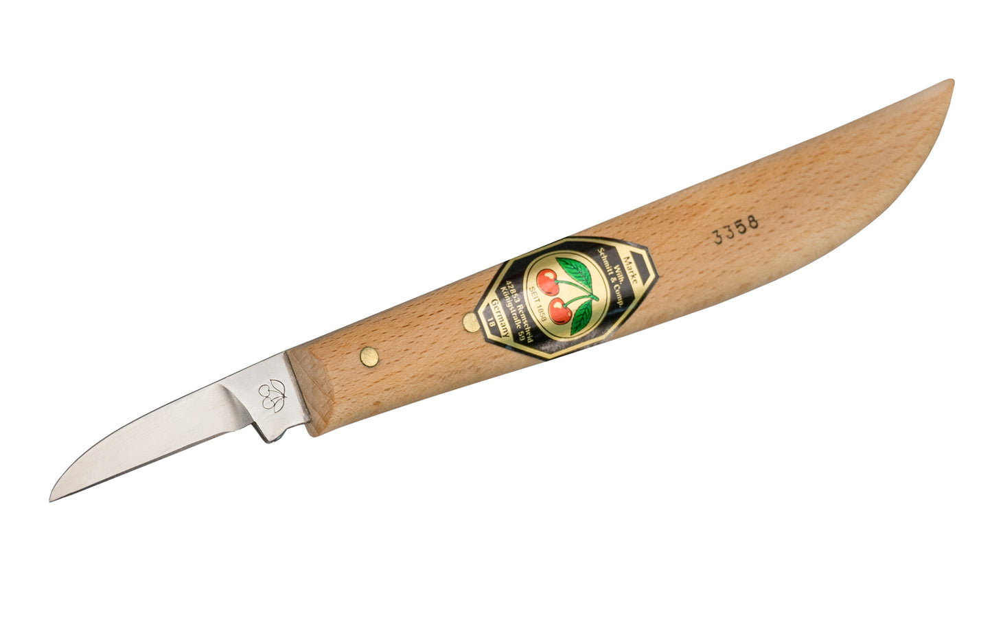 Two Cherries 3-Piece Carving Knife Set