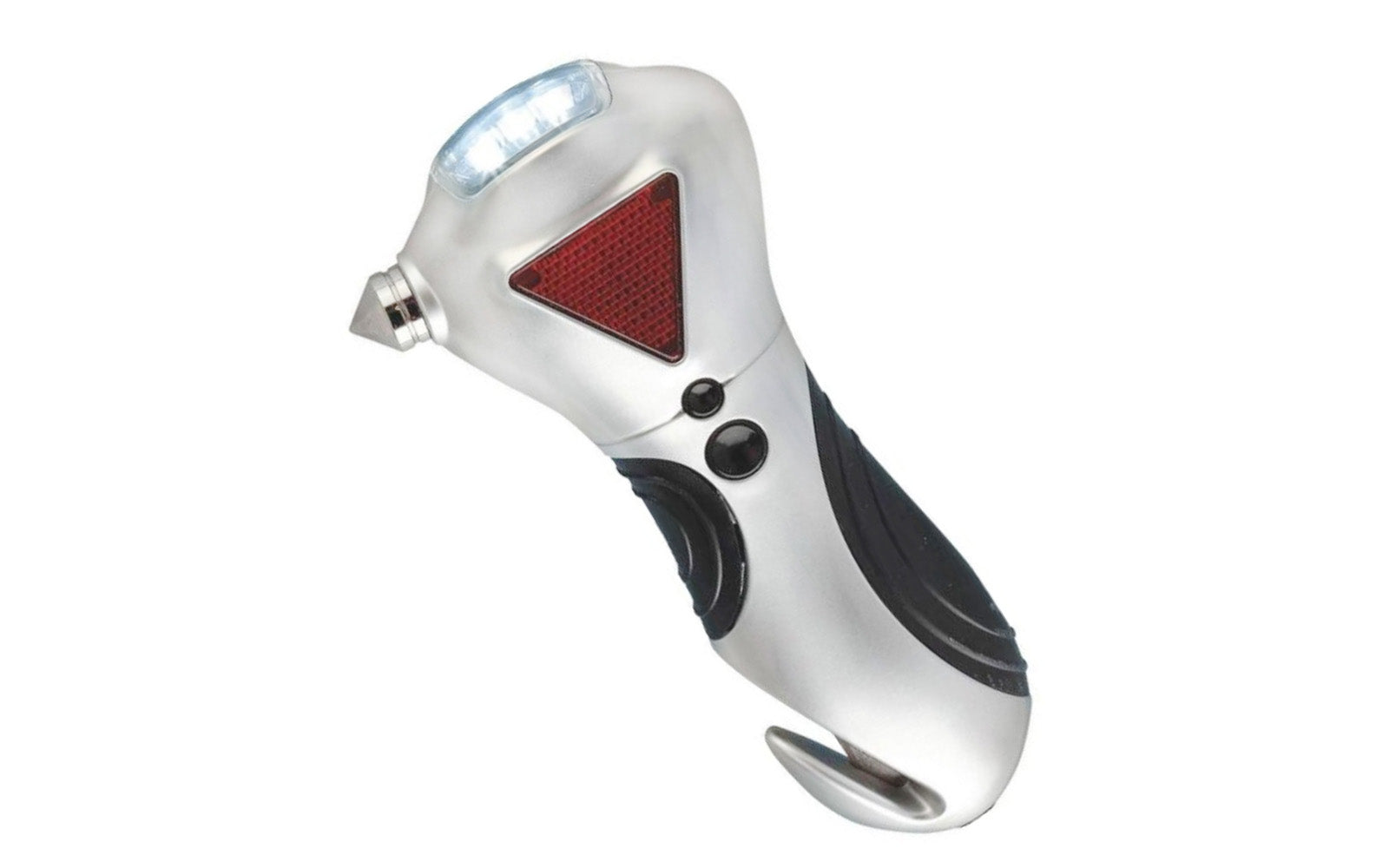 4-in-1 Car Escape Tool. General Tools Model 7902. Rescue + One Vehicle Emergency Tool/Flashlight has all you need to give you peace of mind while on the road. This life-saving rescue tool includes four emergency tools - a glass breaker, seat belt cutter, led flashlight and flashing hazard light. 
