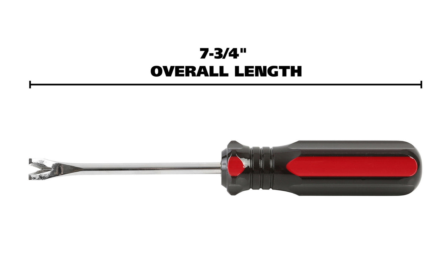 This GreatNeck 1/4" Tack Lifter is designed for lifting carpet tacks, small nails & pins. It is ideally suited for tacks situated close to skirting boards & in other similar inaccessible areas. Great Neck model TL4C. 