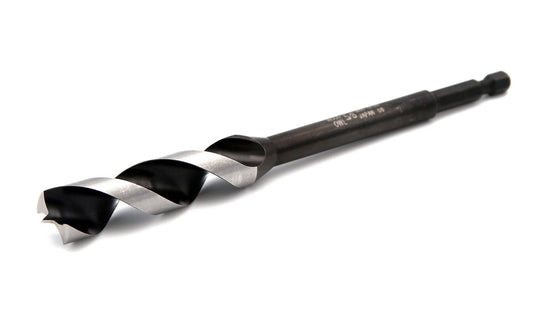 Wood Owl 5/8" (16 mm) Diameter x 6-1/2" ~ OverDrive Fast Boring Bit - Model No 00701 - Made in Japan - Concave Lead-in Edge for smooth starts & fast cuts