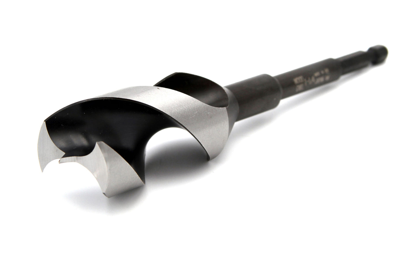 Wood Owl 1-1/4" (32 mm) Diameter x 6-1/2" ~ OverDrive Fast Boring Bit - Model No 00705 - Made in Japan - Concave Lead-in Edge for smooth starts & fast cuts