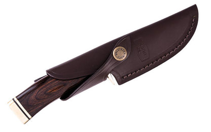 Buck Knives 192 Vanguard Fixed Blade Knife & Leather Sheath ~ Model No. 0192BRS - Made in USA
