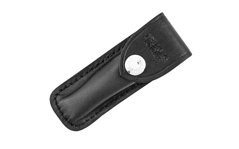 Buck Knives 501 Squire Pocket Folding Knife & Leather Sheath is a classic, compact everyday carry. The drop point blade provides good control for slicing. Easy opening & closing with the nail notch & lockback design. Handsome DymaLux red wood with nickel silver bolsters. Made in USA. 033753025983. Model 0501RWS-B