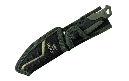 Buck Knives 658 Pursuit, Small Fixed Blade Knife is a multi-purpose alternative to traditional hunting knives, the Pursuit series fills the need for a mid-range hunting knife designed from the beginner to the experienced, serious hunter. Includes a polyester sheath. 3-5/8" long blade. Model 0658GRS-B. 033753147609