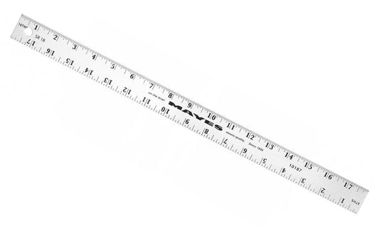 Mayes 18" Aluminum Rule ~ Model No. 10187 ~ 028452101878