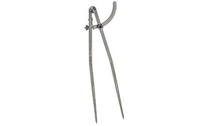 CS Osborne Wing Divider - Solid Steel ~ 12" Size - Model No. 106-12 ~ The points are hardened & every care is taken with the thread of the screws which hold the legs in position on the wings ~ Tempered Springs ~ 096685570181