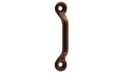 Small Solid Brass Handle ~ 2-3/8" On Centers ~ Vertical View