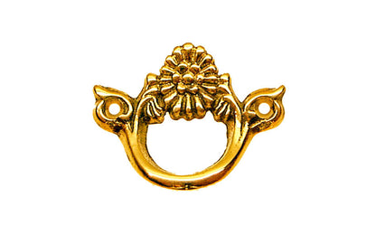Vintage-style Hardware · Traditional & classic finger-pull piece made of solid brass material. The plate measures 1/8" in thickness for durability. This finger-pull plate will certainly add an attractive style to your cabinets, drawers, & furniture. Non-lacquered brass.