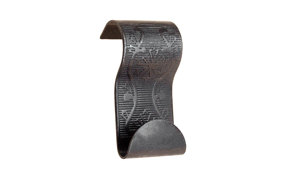 Ornate Brass Picture Moulding Hook ~ Oil Rubbed Bronze Finish