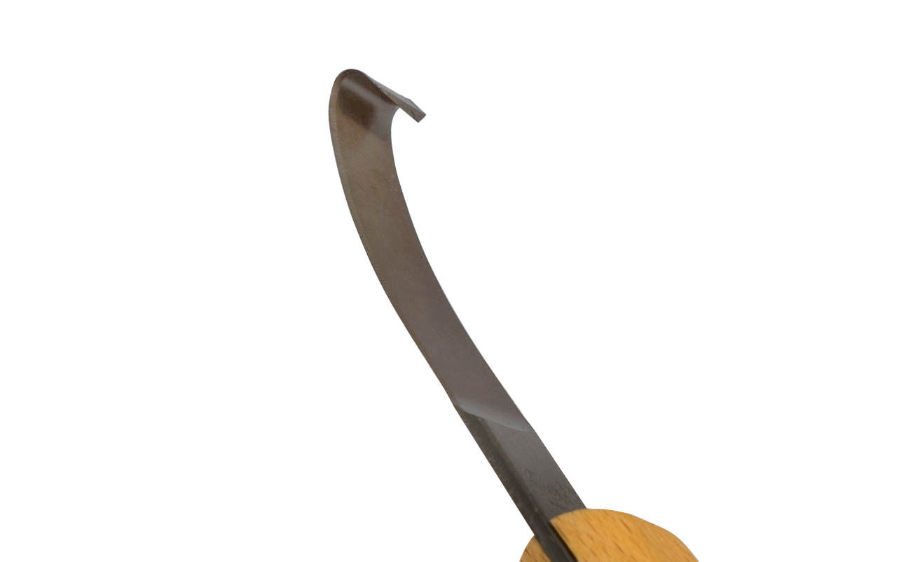 Mora Equus Hoof Ferrier's Knife ~ Wide Blade Right Hand Closeup