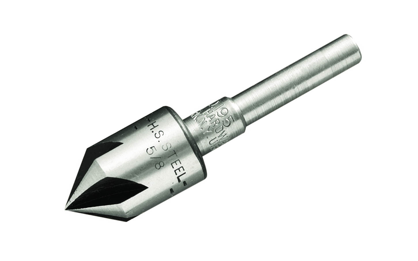 5 Flute Rose Pattern Countersink ~ 5/8" Diameter Cutter