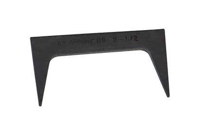 The CS Osborne Pinch Dog ~ 2-1/2" Length is hardened & tempered for long lasting use and holds wood material tightly together. Made in the USA.