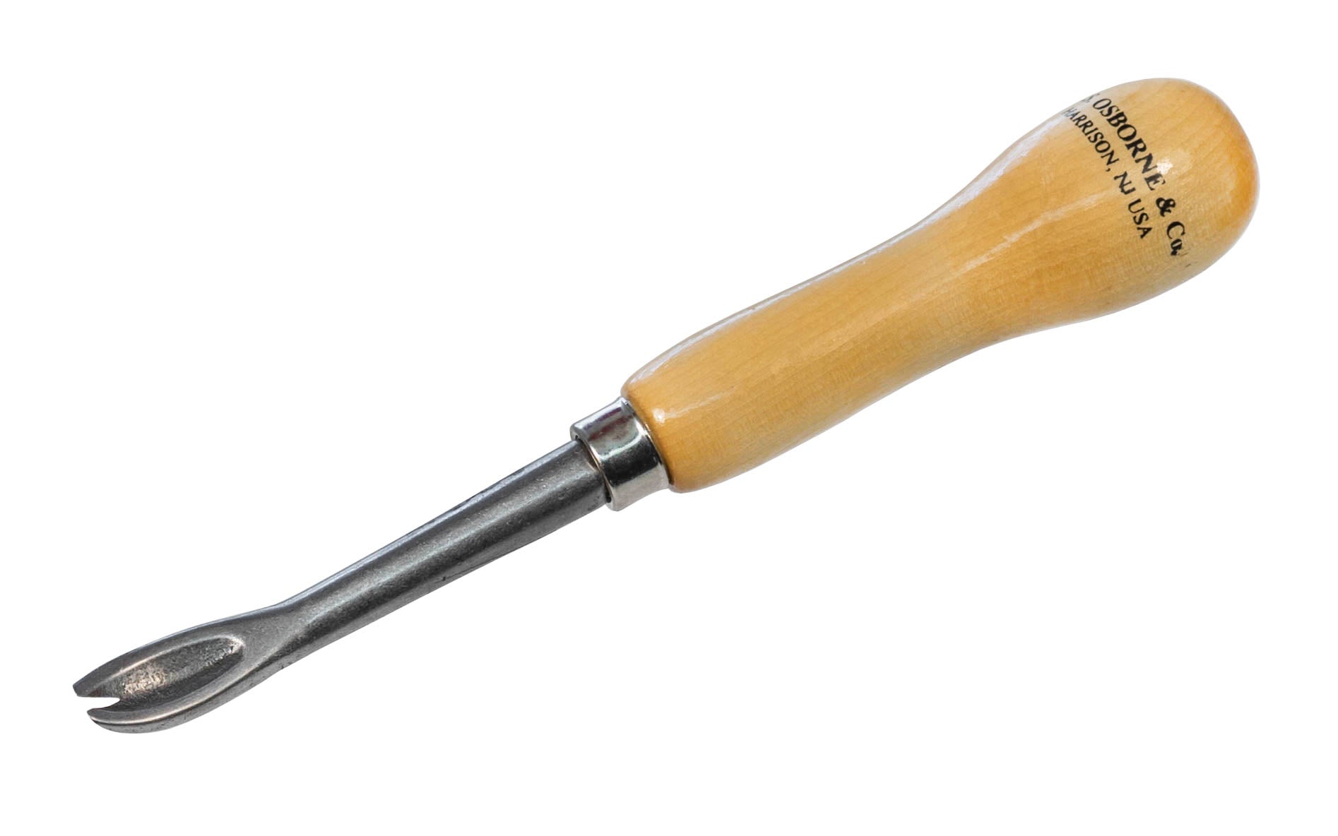C.S. Osborne Claw Tool No. 200 is a high-quality, hardened & tempered steel blade with a 1/16" narrow pry opening at the end point ~ Made in USA ~ 096685642208