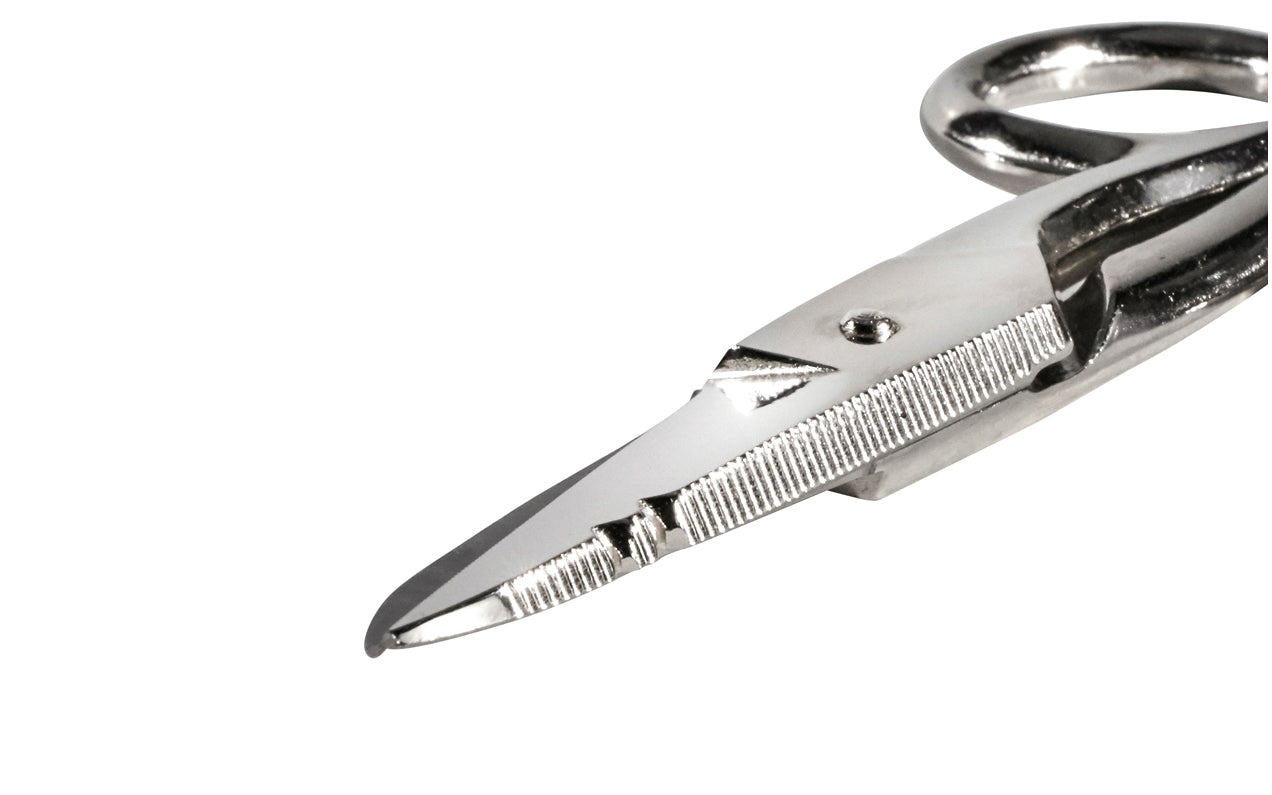 Klein Tools - Model No. 2100-7 - Made in USA - Lineman Scissors - Electrician Snips - Lineman Snips - Strong, tempered steel - For telecom & electrical applications & heavy-duty use - Cuts 19 AWG & 23 AWG electrical communication wire, cable & cordage - Scraper & file on outside of both blades - Strips - Rust resistant - 092644764028