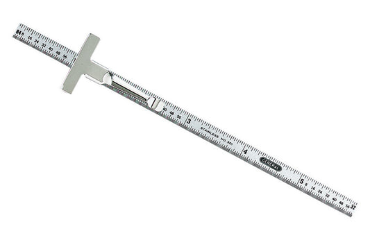 General Tools 6" Flexible Stainless Steel Rule With Pocket Clip ~ Model No. 301/1 ~ Made in USA ~ 038728320469