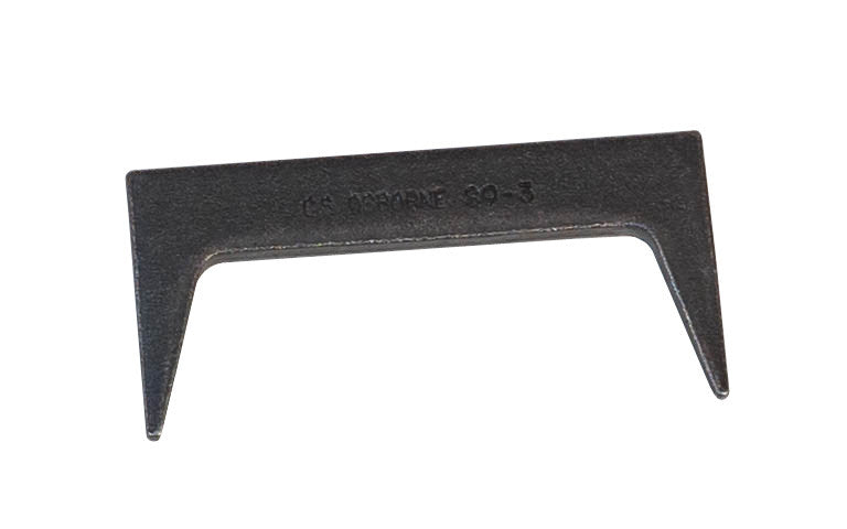 The CS Osborne Pinch Dog ~ 3" Length is hardened & tempered for long lasting use and holds wood material tightly together. Made in the USA.