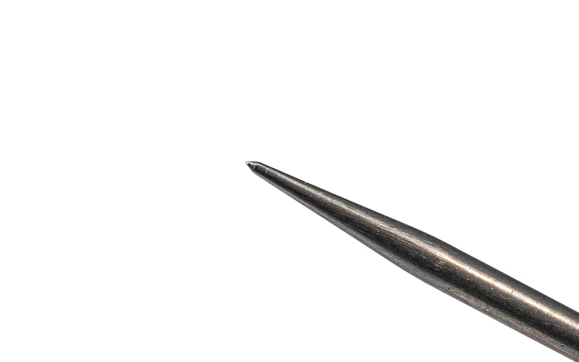 Heavy Duty Scratch Awl ~ Closeup of Tip