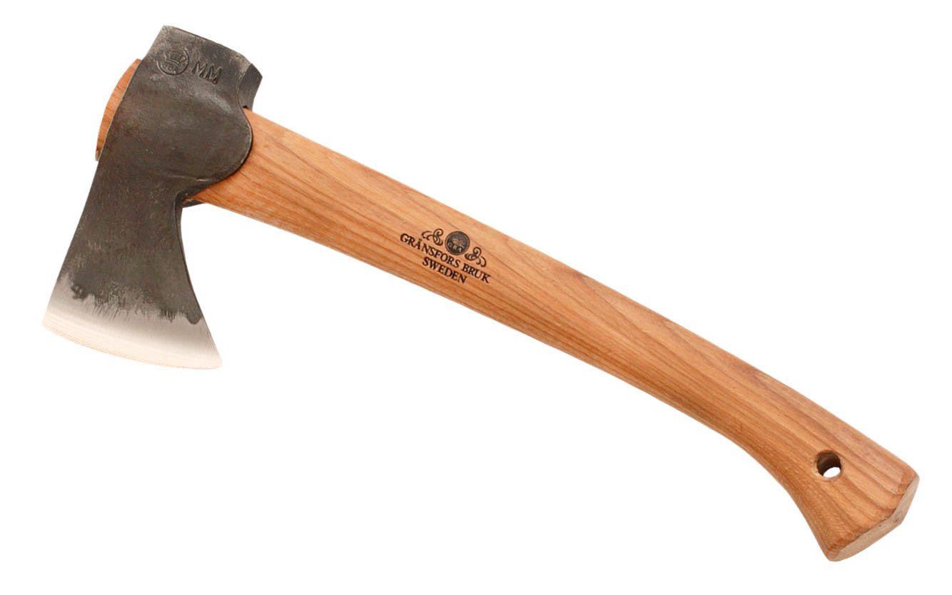 Gransfors Bruk Wildlife Hatchet No. 415 ~ Made in Sweden ~ Made of the highest quality Swedish steel ~ Hand-forged with excellent craftsmanship ~ Razor-sharp edge ~ Since 1902