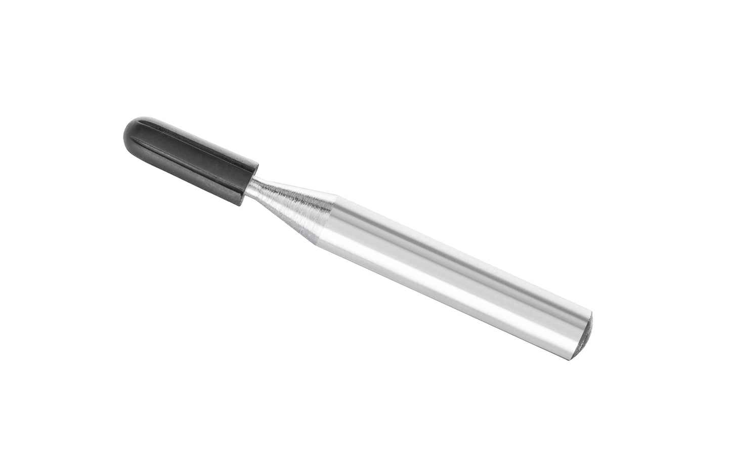 Pferd 1/4" x 5/8" Policap Expanding Radius Rubber Head. 1/4" shank diameter. Max RPM:  95000 RPM. Model 42017. Made in Germany.