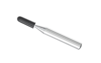 Pferd 1/4" x 5/8" Policap Expanding Radius Rubber Head. 1/4" shank diameter. Max RPM:  95000 RPM. Model 42017. Made in Germany.