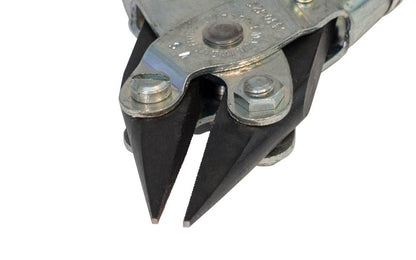 Maun Parallel Action Tapered Flat Nose Plier ~ Serrated Jaws Closeup