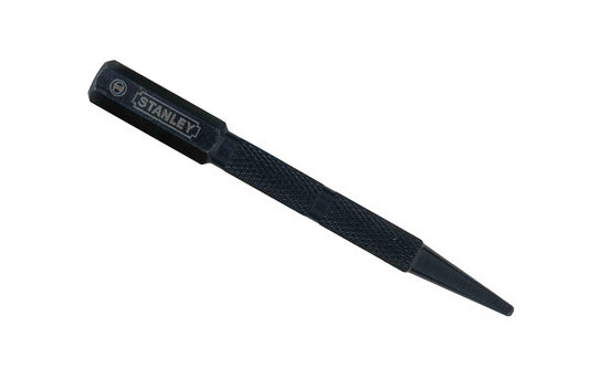 Model 58-112 ~ 2/32" Nail Set ~ Handy 1/16" nail set made by Stanley Tools, designed for setting unhardened nails below surface of wood. The nail set is fully hardened & precision-milled steel for long life, & have long beveled tips for easy nail head alignment. Square head prevents rolling when set down. 076174581126
