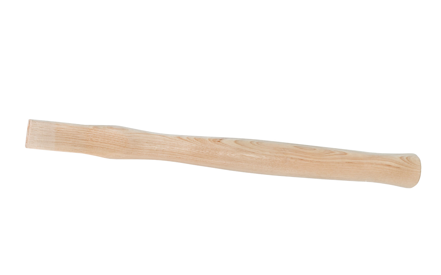 Vaughan Supreme Hickory Adze Eye Replacement Handle for 22-24 oz Claw Hammers. Genuine second growth American Hickory moisture controlled, machine-gauged to precise dimensions. clear lacquer finish. Item #61242. Model SU1724C. Includes wood wedge & steel wedges. Made in USA. 051218612424. 17-3/4" overall length