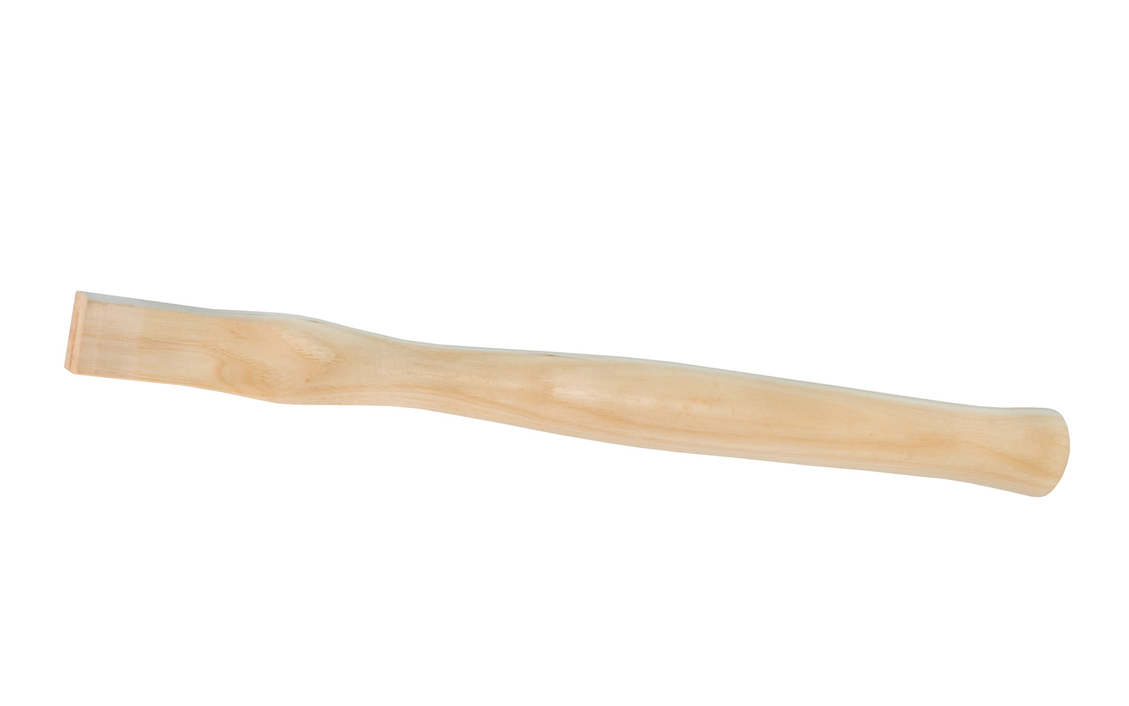 Vaughan Supreme Hickory Adze Eye Replacement Handle for 28-32 oz Claw Hammers. Genuine second growth American Hickory moisture controlled, machine-gauged to precise dimensions. clear lacquer finish. Item #61282. Model SU1832C. Includes wood wedge & steel wedges. Made in USA. 051218612820. 17-3/4" overall length