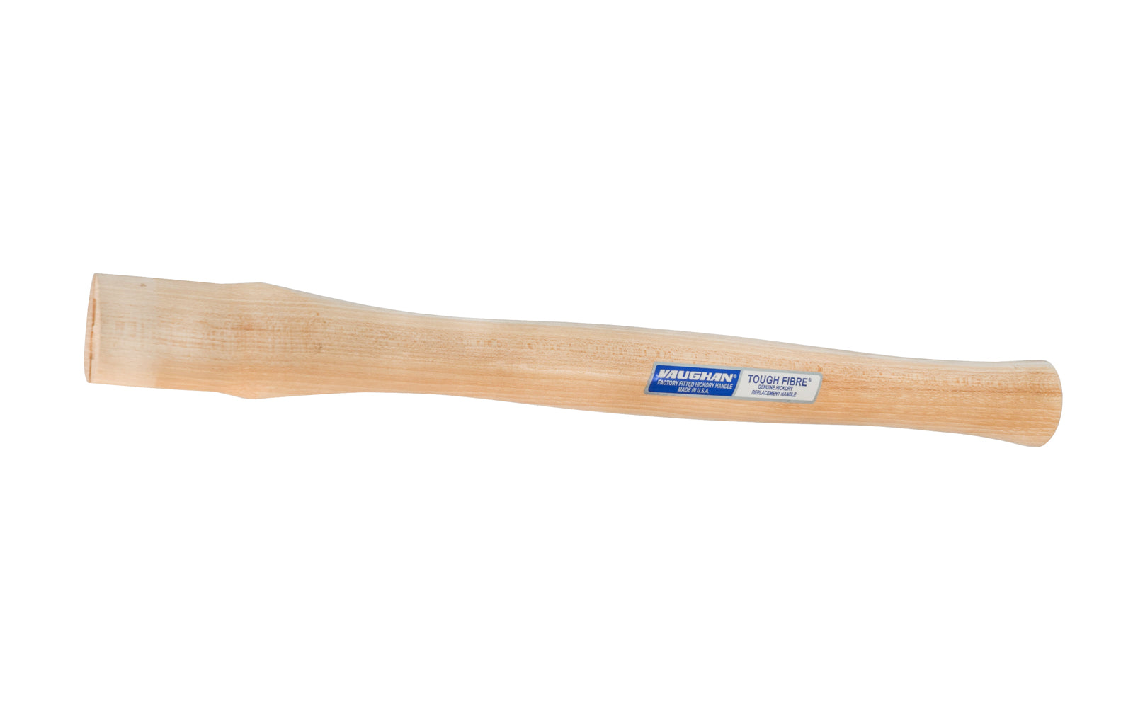 Tough Fibre Replacement Handle for CF3 & CF3P 27 oz California Framers. Genuine second growth American Hickory moisture controlled, machine-gauged to precise dimensions for a perfect fit with lacquer finish. 64401. Includes wood wedge & two steel wedges. Vaughan & Bushnell Mfg. Made in USA. 051218644012